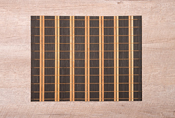 Image showing Bamboo place mat