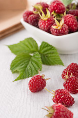 Image showing Fresh raspberry