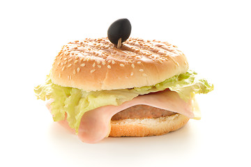 Image showing Hamburger