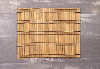 Image showing Bamboo place mat