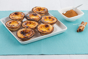 Image showing Pastel de nata