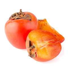 Image showing Ripe persimmons