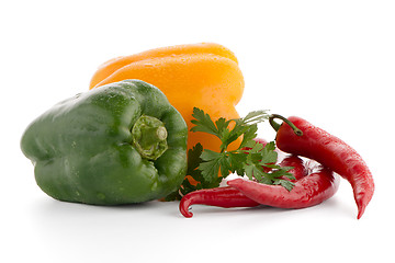 Image showing Mediterranean vegetables