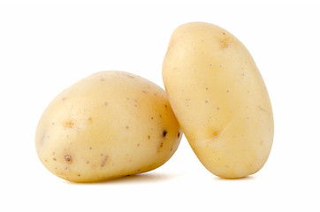 Image showing New potatoes