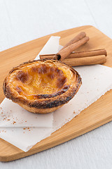 Image showing Egg tarts 