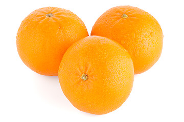 Image showing Ripe tangerine or mandarin