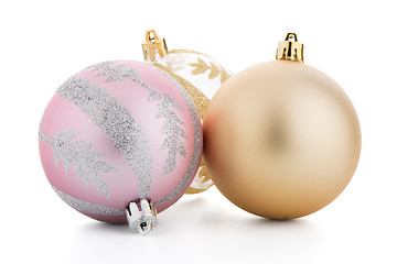 Image showing christmas decorative balls