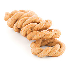 Image showing Olive crackers