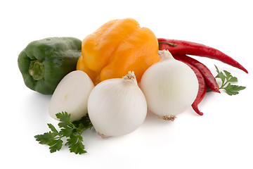 Image showing Mediterranean vegetables