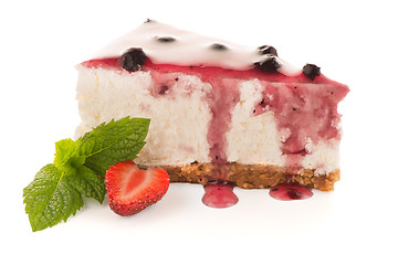 Image showing Cheese Cake slice