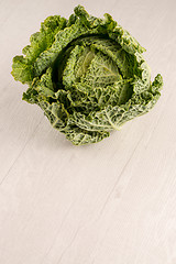 Image showing Savoy cabbage