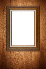 Image showing Old picture frame