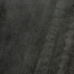 Image showing Grey leather texture closeup