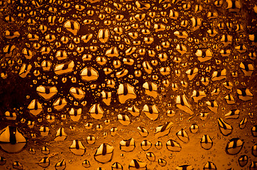 Image showing Background of water drops