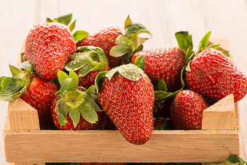 Image showing Strawberries