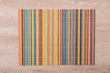 Image showing Bamboo place mat