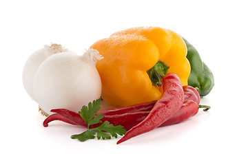 Image showing Mediterranean vegetables