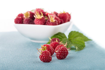 Image showing Fresh raspberry