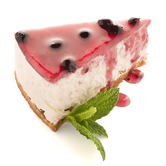 Image showing Cheese Cake slice