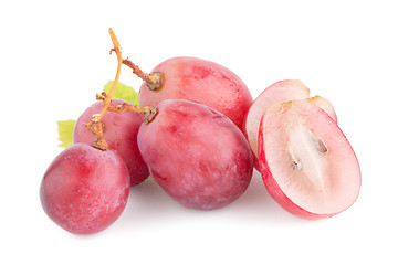 Image showing Red grape