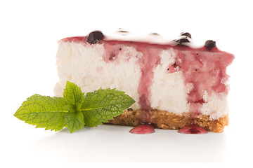 Image showing Cheese Cake slice