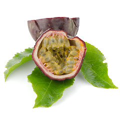 Image showing Fresh passion fruit