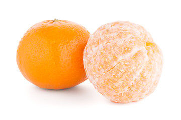 Image showing Ripe tangerine or mandarin