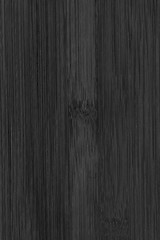 Image showing Black painted bamboo wood texture
