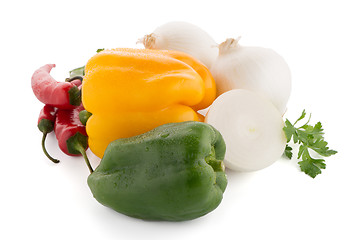 Image showing Mediterranean vegetables