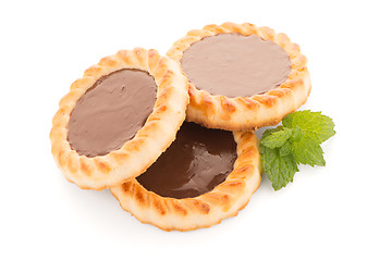 Image showing Chocolate tart cookies