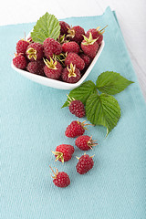 Image showing Fresh raspberry