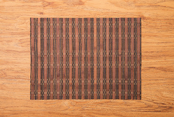 Image showing Bamboo place mat