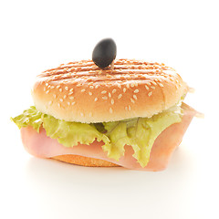 Image showing Hamburger