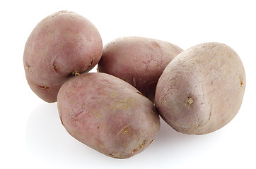 Image showing Red potatoes