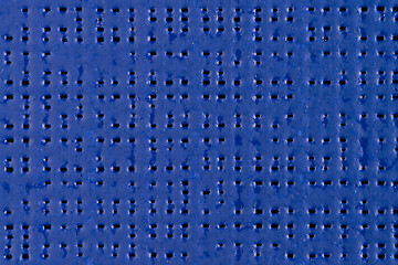 Image showing Blue vinyl texture