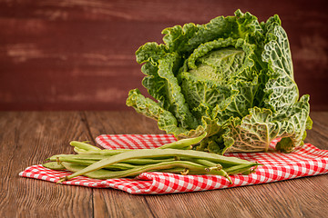 Image showing Green beans