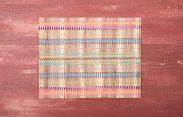 Image showing Bamboo place mat