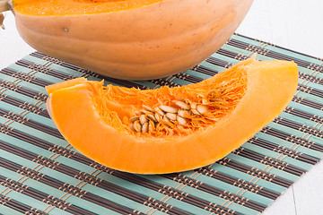 Image showing Pumpkin slice 