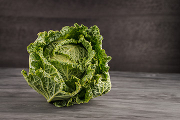 Image showing Savoy cabbage