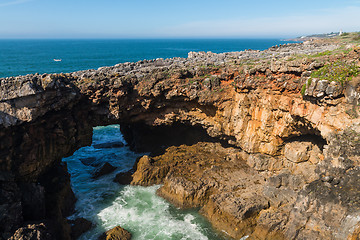 Image showing Coastline of Cascais