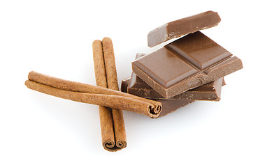 Image showing Chocolate parts