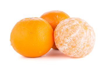 Image showing Ripe tangerine or mandarin