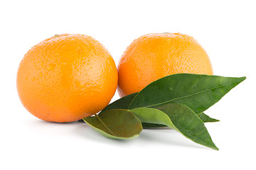 Image showing Ripe tangerine or mandarin