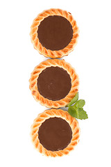 Image showing Chocolate tart cookies