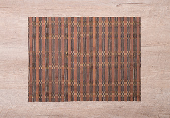 Image showing Bamboo place mat