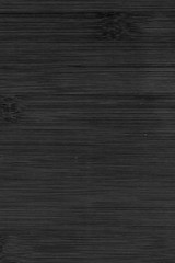 Image showing Black painted bamboo wood texture