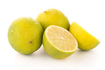 Image showing Fresh green limes