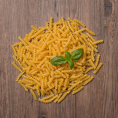 Image showing Uncooked italian pasta