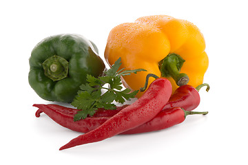 Image showing Mediterranean vegetables