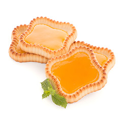 Image showing Lime jam tartlets